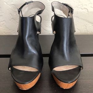 Michael Kors Black Wedges